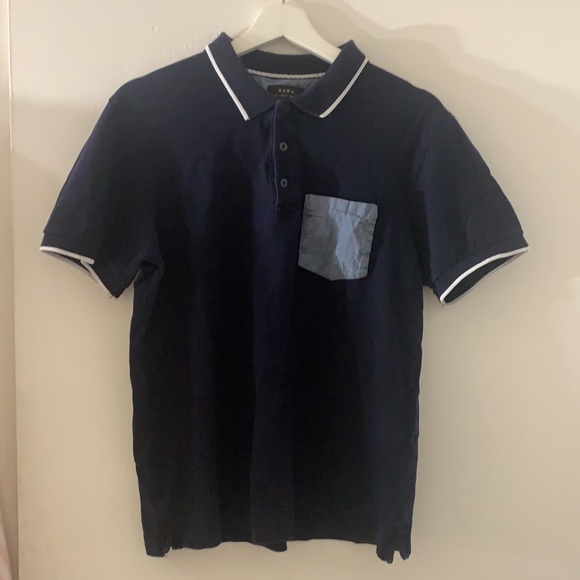 ZARA bundle of polo shirts. Women’s size large. - Picture 7 of 9